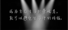 <b>生活的旁观者</b>
