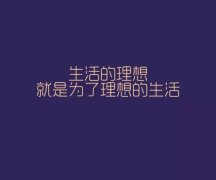 <b>生活的理想就是为了理想的生活</b>